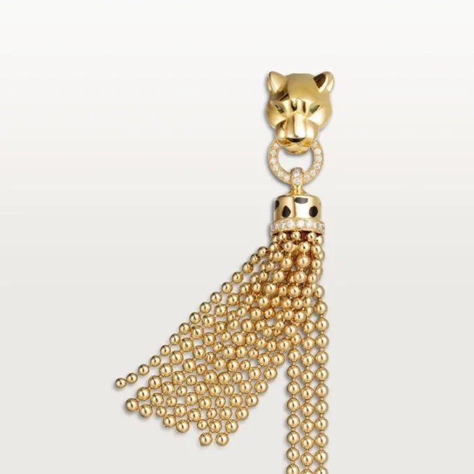 Panthere De Cartier Bilezik, Zincirli, Pırlantalı