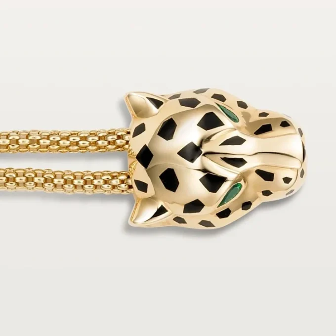 Panthere De Cartier Bilezik, Zincirli, Pırlantalı Panthere De Cartier Bilezik, Zincirli, Pırlantalı
