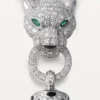 Panthere De Cartier Kolye – Beyaz Altın, Siyah Lake, Zümrütler, Oniks, Pırlantalar – Cartier