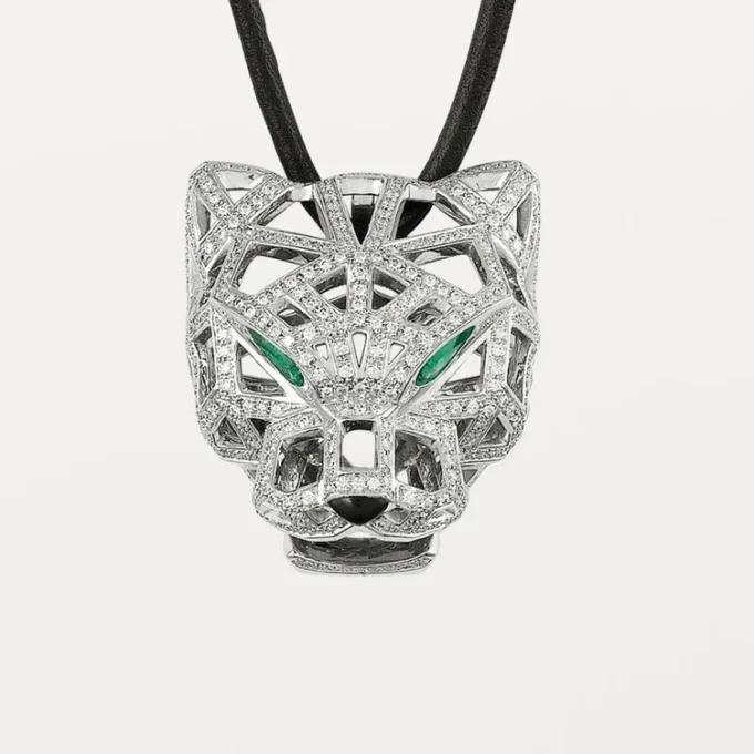 Panthere De Cartier Kolye – Beyaz Altın, Zümrütler, Elmaslar, Oniks – Cartier Panthere De Cartier Kolye – Beyaz Altın, Zümrütler, Elmaslar, Oniks – Cartier