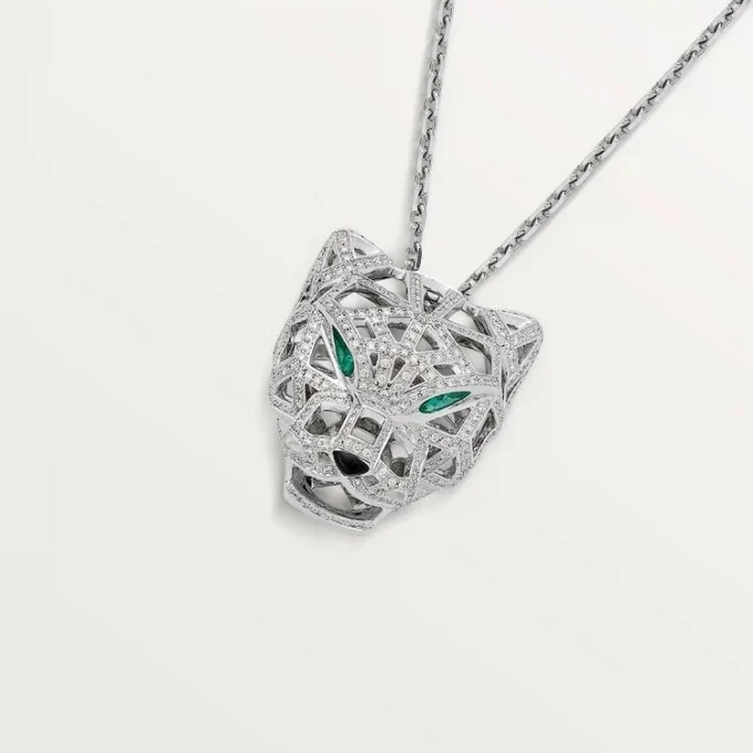 Panthere De Cartier Kolye – Beyaz Altın, Zümrütler, Elmaslar, Oniks – Cartier Panthere De Cartier Kolye – Beyaz Altın, Zümrütler, Elmaslar, Oniks – Cartier