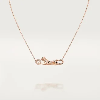 Panthere De Cartier Kolye – Pembe Altın, Tsavorite Garnetler, Pırlantalar – Cartier