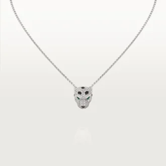 Panthere De Cartier Pırlanta Kolye, Beyaz Altın | Cartier Us