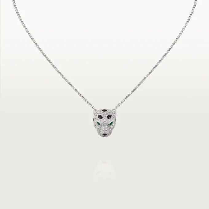 Panthere De Cartier Pırlanta Kolye, Beyaz Altın | Cartier Us