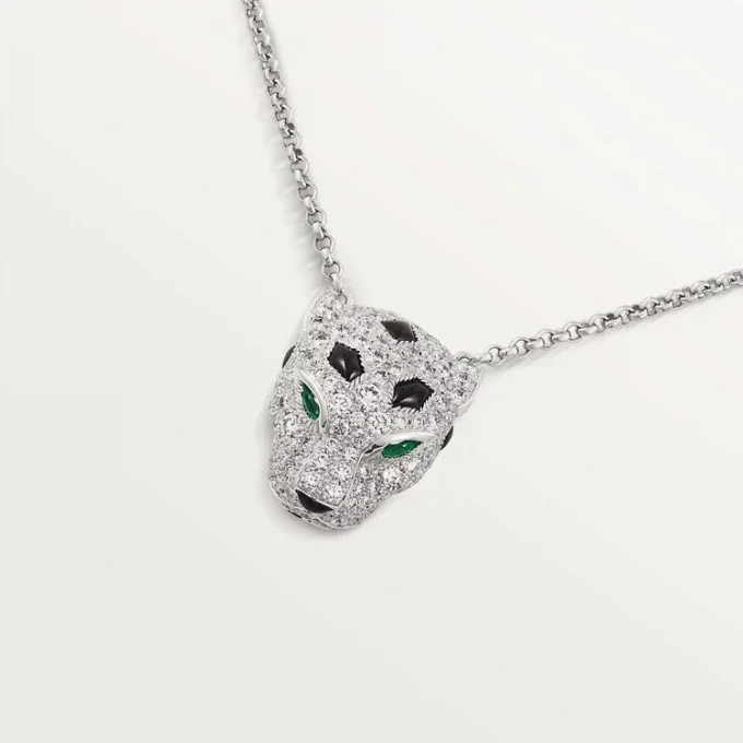 Panthere De Cartier Pırlanta Kolye, Beyaz Altın | Cartier Us