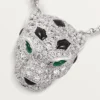 Panthere De Cartier Pırlanta Kolye, Beyaz Altın | Cartier Us