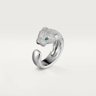 Panthere De Cartier Pırlanta Yüzük, Beyaz Altın | Cartier Us