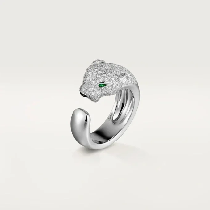 Panthere De Cartier Pırlanta Yüzük, Beyaz Altın | Cartier Us