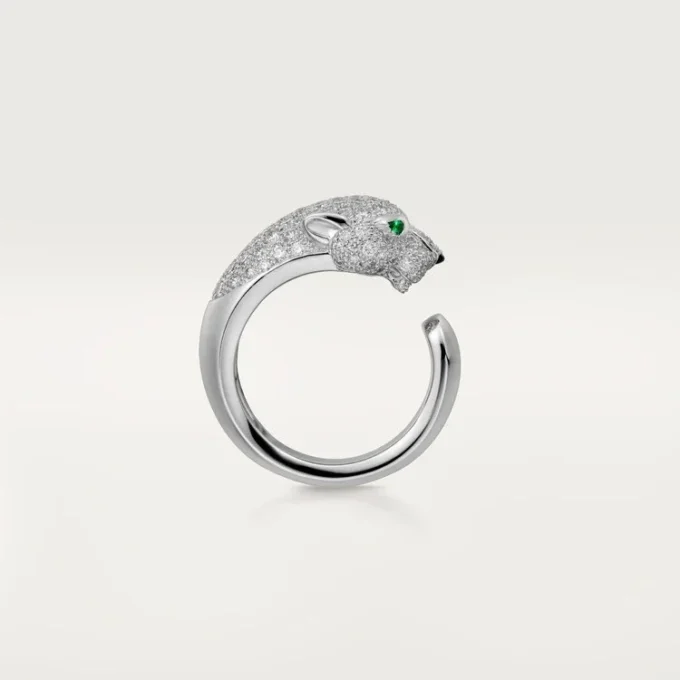 Panthere De Cartier Pırlanta Yüzük, Beyaz Altın | Cartier Us