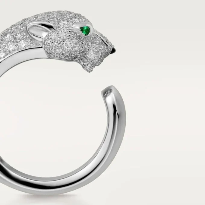 Panthere De Cartier Pırlanta Yüzük, Beyaz Altın | Cartier Us