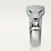 Panthere De Cartier Pırlanta Yüzük, Beyaz Altın | Cartier Us