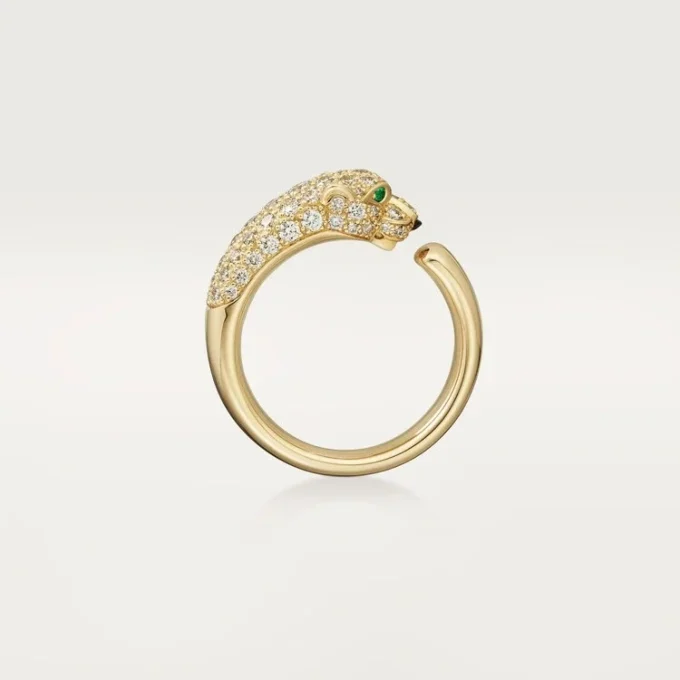 Panthere De Cartier Pırlanta Yüzük, Sarı Altın | Cartier Us