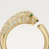 Panthere De Cartier Pırlanta Yüzük, Sarı Altın | Cartier Us