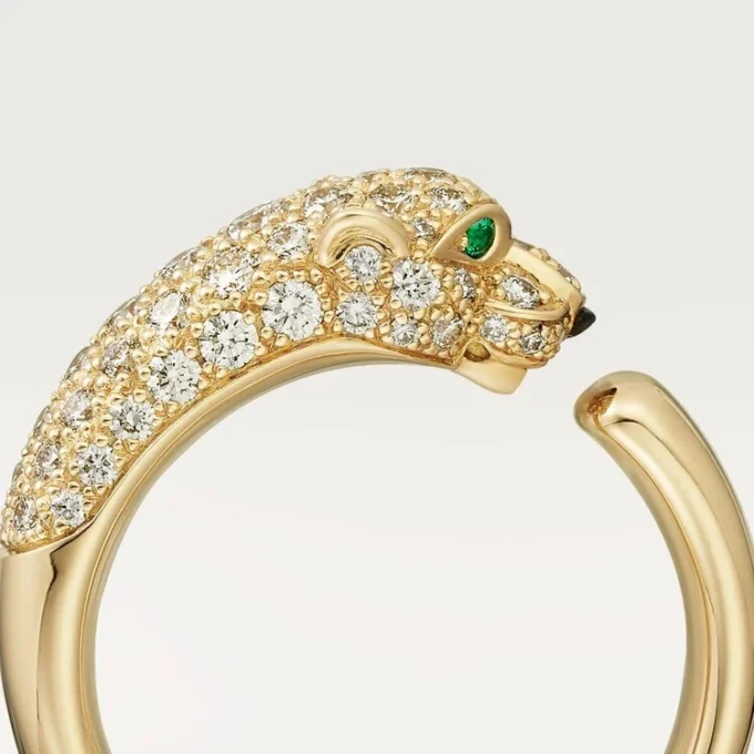 Panthere De Cartier Pırlanta Yüzük, Sarı Altın | Cartier Us