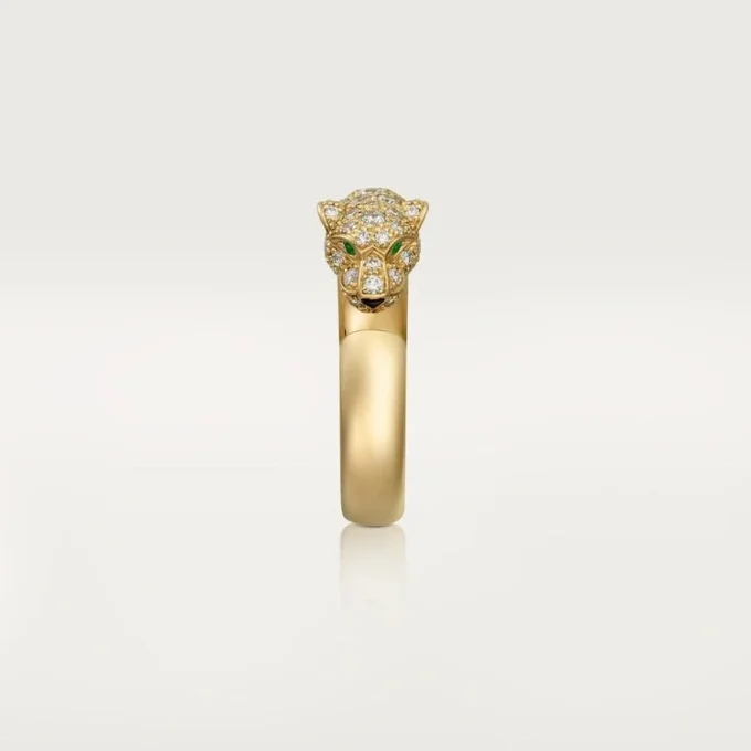 Panthere De Cartier Pırlanta Yüzük, Sarı Altın | Cartier Us