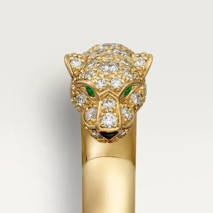 Panthere De Cartier Pırlanta Yüzük, Sarı Altın | Cartier Us