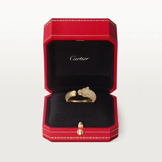 Panthere De Cartier Pırlanta Yüzük, Sarı Altın | Cartier Us