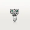 Panthere De Cartier Yüzük – Beyaz Altın, Oniks, Zümrütler, Pırlantalar – Cartier