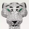 Panthere De Cartier Yüzük – Beyaz Altın, Pırlanta, Zümrüt, Oniks – Cartier