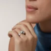 Panthere De Cartier Yüzük – Beyaz Altın, Tsavorite Garnetler, Oniks – Cartier