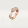 Panthere De Cartier Yüzük – Pembe Altın, Oniks, Zümrütler, Elmaslar – Cartier