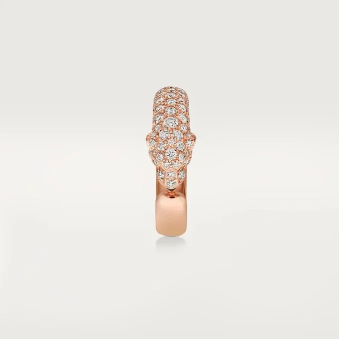 Panthere De Cartier Yüzük – Pembe Altın, Oniks, Zümrütler, Elmaslar – Cartier