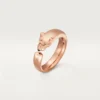 Panthere De Cartier Yüzük – Pembe Altın, Tsavorit Garnetler, Oniks – Cartier