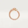 Panthere De Cartier Yüzük – Pembe Altın, Tsavorit Garnetler, Oniks – Cartier