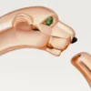 Panthere De Cartier Yüzük – Pembe Altın, Tsavorit Garnetler, Oniks – Cartier
