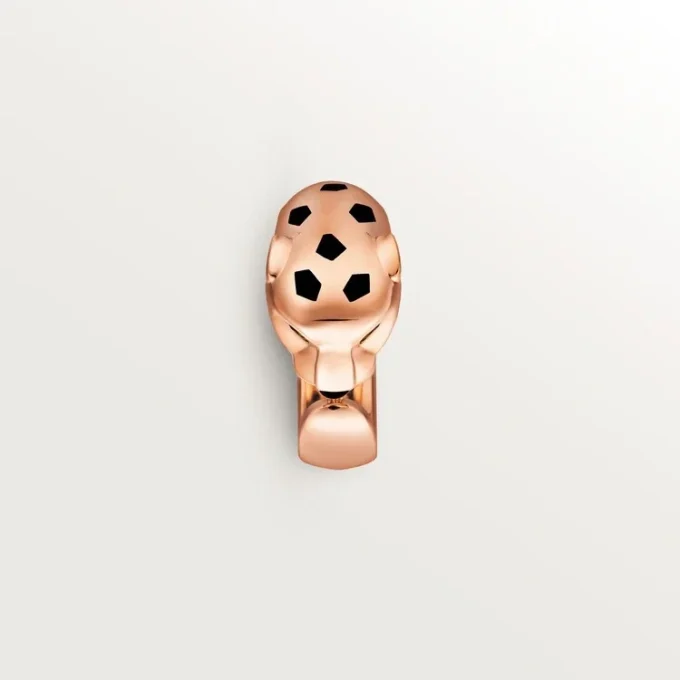 Panthere De Cartier Yüzük – Pembe Altın, Tsavorit Garnetler, Oniks – Cartier