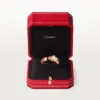 Panthere De Cartier Yüzük – Pembe Altın, Tsavorit Garnetler, Oniks – Cartier