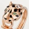 Panthere De Cartier Yüzük – Pembe Altın, Tsavorite Garnetler, Oniks, Siyah Lake, Pırlantalar – Cartier