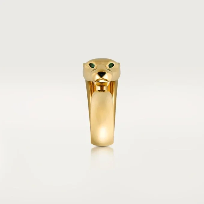 Panthere De Cartier Yüzük – Sarı Altın, Oniks, Tsavorite Garnet – Cartier