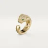 Panthere De Cartier Yüzük – Sarı Altın, Pırlanta, Zümrüt, Oniks – Cartier