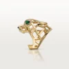 Panthere De Cartier Yüzük – Sarı Altın, Tsavorite Garnetler, Oniks – Cartier