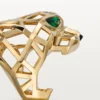Panthere De Cartier Yüzük – Sarı Altın, Tsavorite Garnetler, Oniks – Cartier