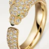 Panthere De Cartier Yüzük – Sarı Altın, Zümrütler, Oniks, Pırlantalar – Cartier