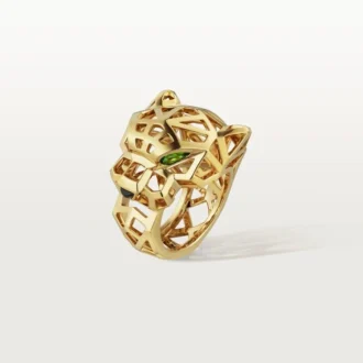 Panthere De Cartier Yüzük – Tsavorite ve Sarı Altın | Cartier ABD