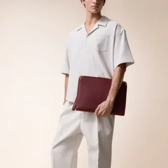Portföy, Must De Cartier – Bordo Dana Derisi, Altın Kaplama – Cartier