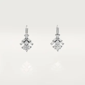 Reflection De Cartier Küpeler – Beyaz Altın, Pırlanta – Cartier
