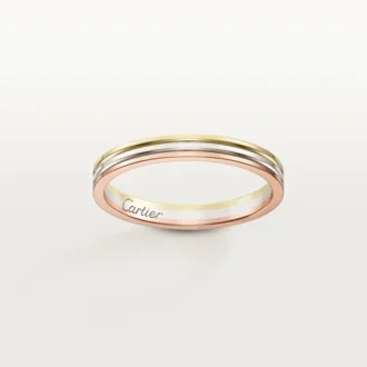 Trinity Alyans – Beyaz Altın, Pembe Altın, Sarı Altın – Cartier