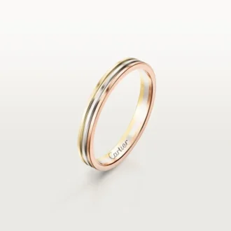 Trinity Alyans – Beyaz Altın, Pembe Altın, Sarı Altın – Cartier