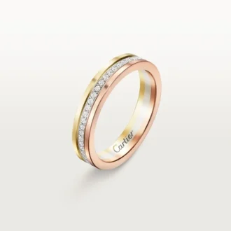 Trinity Alyans – Beyaz Altın, Sarı Altın, Pembe Altın, Pırlanta – Cartier