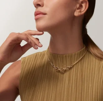 Trinity Kolye, Yastık Şeklinde, Orta Model